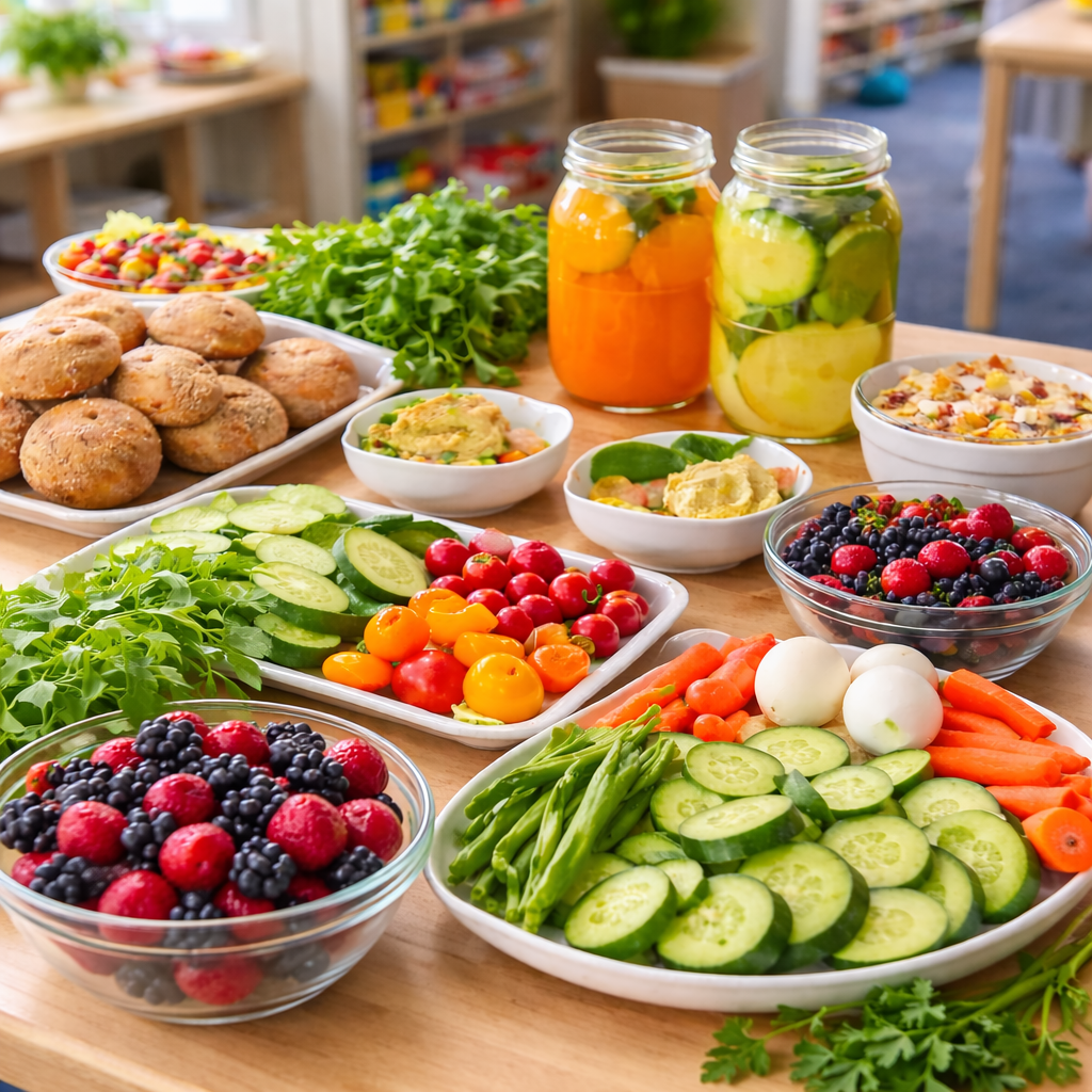 gesunde nahrungsmittel für den tagestart